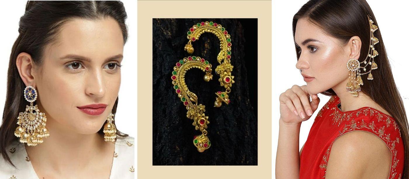 Earring Designs For Wedding In Marathi