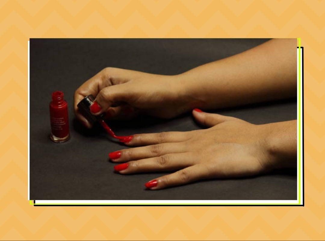 How to apply nail polish