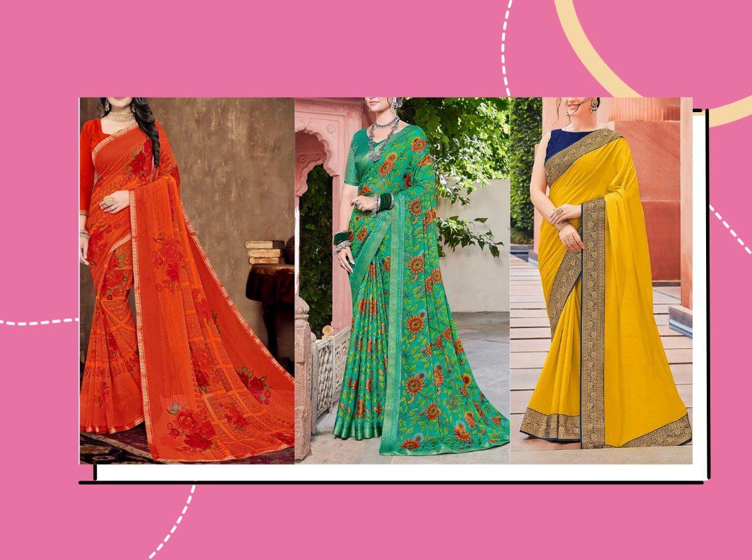 Sarees For Monsoon
