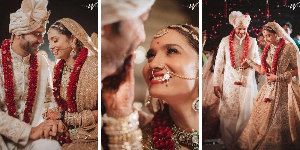 ankita-lokhande-weds-vicky-jain-photo-viral-in-marathi