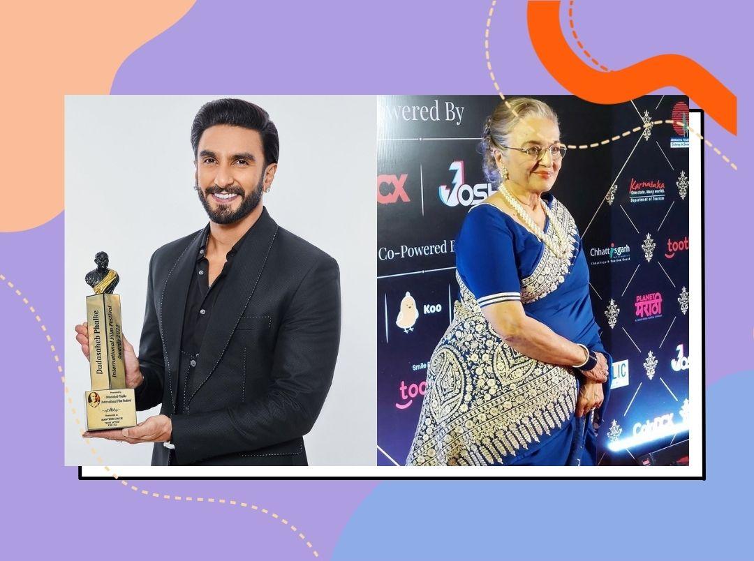 Dadasaheb Phalke Awards 2022 : रणवीर सिंह सर्वोत्कृष्ट अभिनेता तर क्रिती सेनॉनला सर्वोत्कृष्ट अभिनेत्रीचा पुरस्कार
