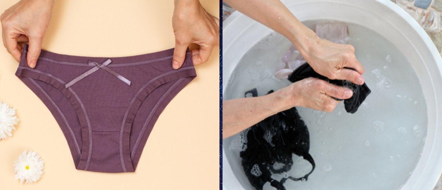 जाणून घ्या पँटीज धुण्याची योग्य पद्धत How to wash panties