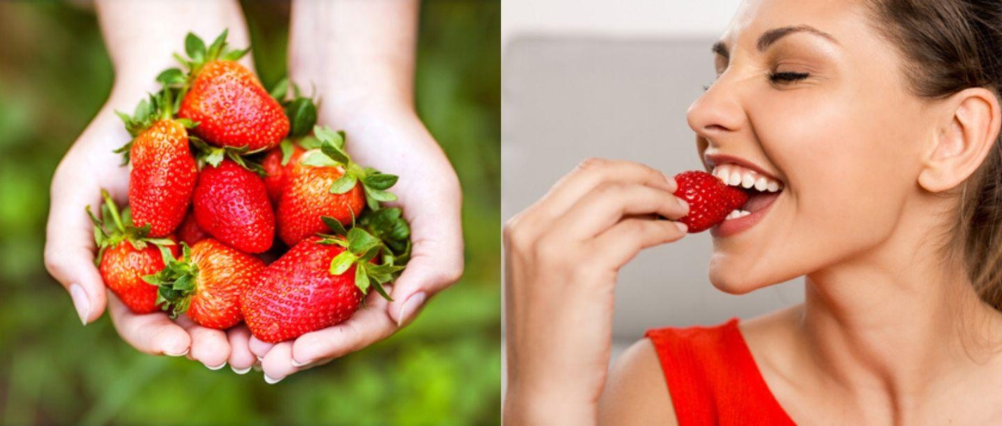 स्ट्रॉबेरी खा आणि मिळवा सुंदर नितळ त्वचा