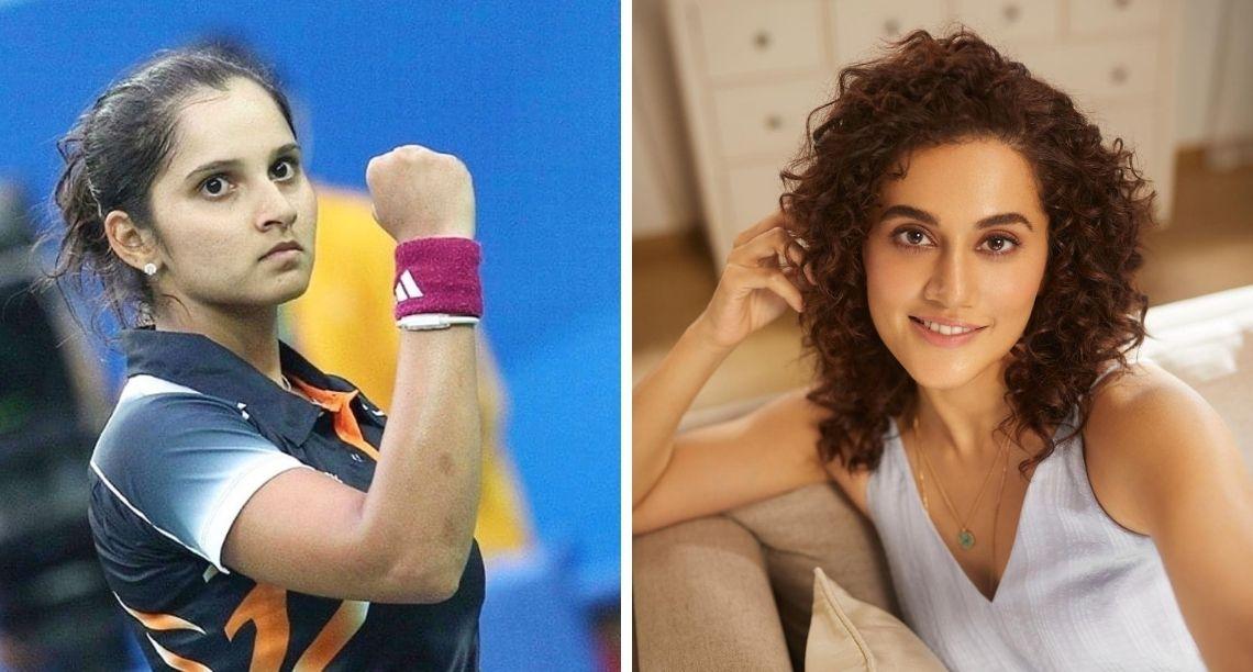 टेनिस खेळाडू सानिया मिर्झाच्या बायोपिकमध्ये सानिया साकारणार तापसी पन्नू