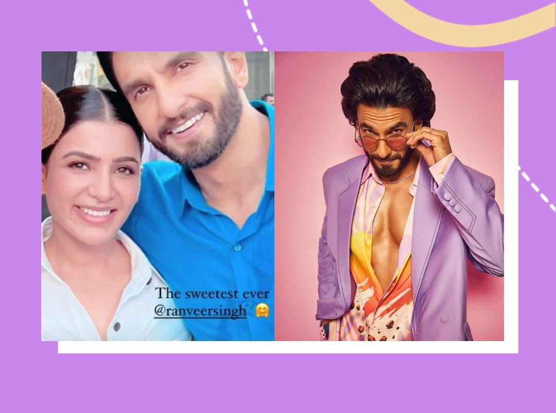 Ranveer singh and Samantha ruth prabhu teaming up for a new project in Marathi